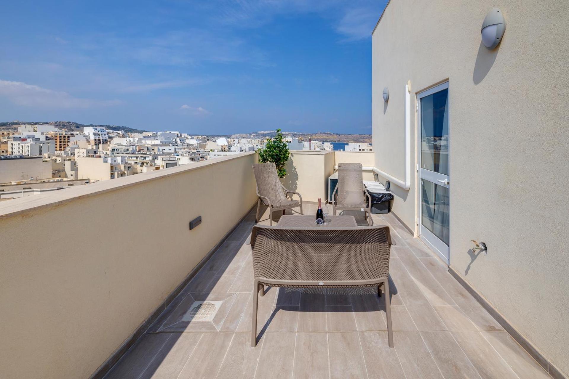 Wave Crest Holiday Apartments San Pawl il-Baħar Eksteriør billede